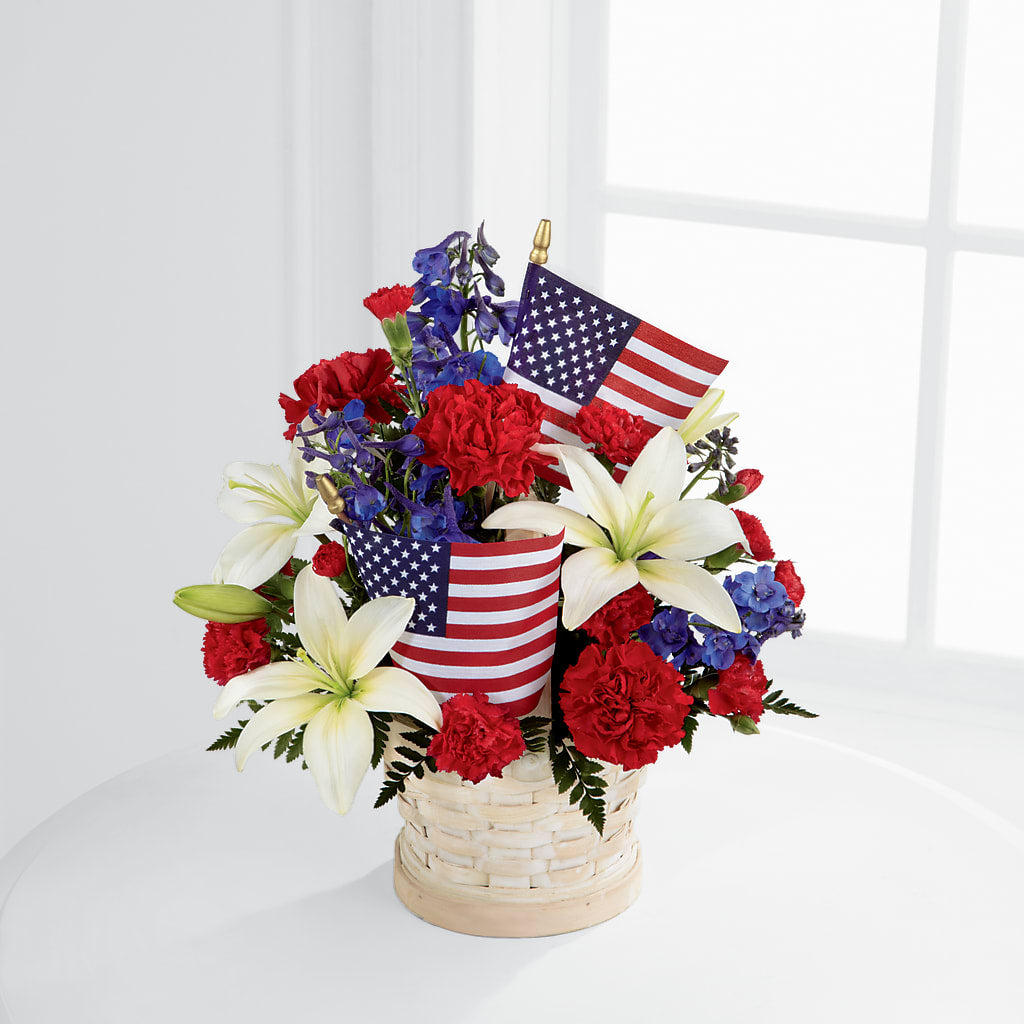 American Glory Bouquet – Willow Blooms Floral, Marlin TX