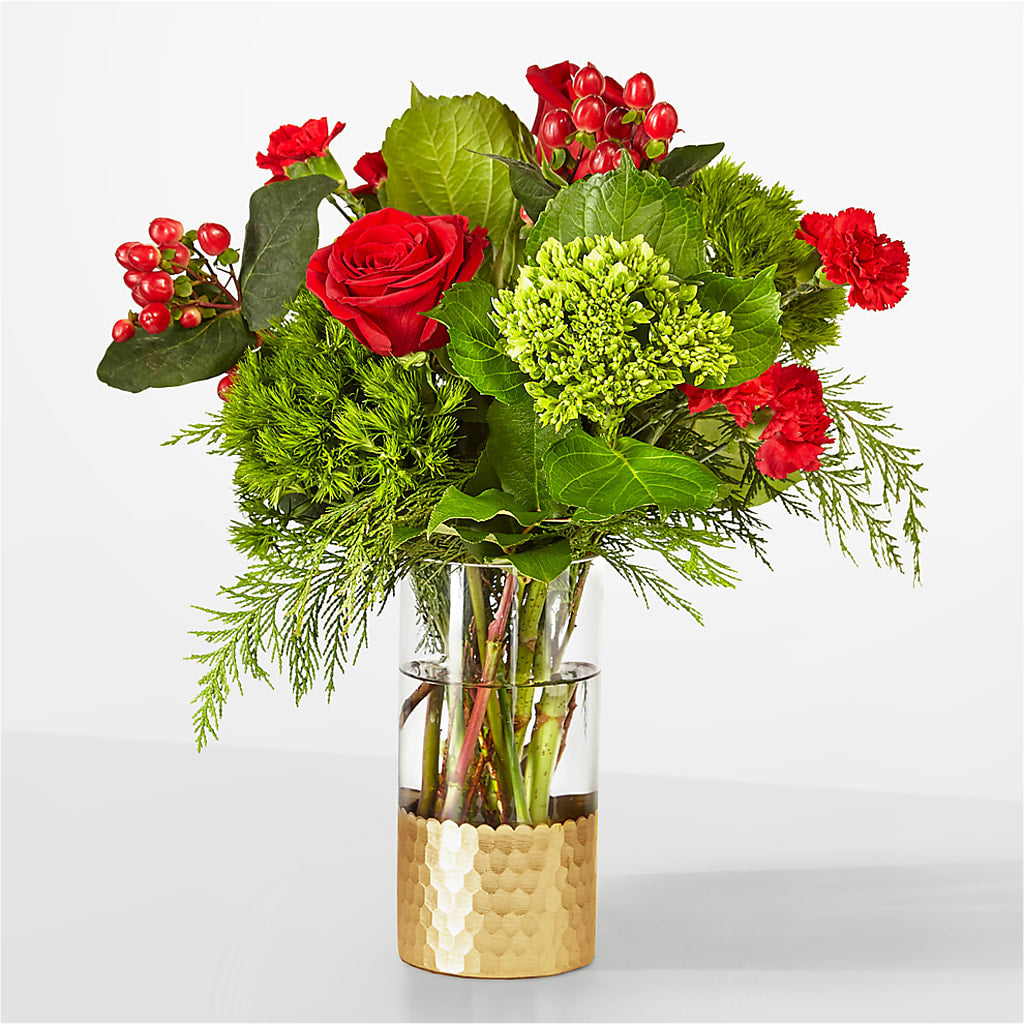 Plaid Throw Bouquet – Willow Blooms Floral, Marlin TX