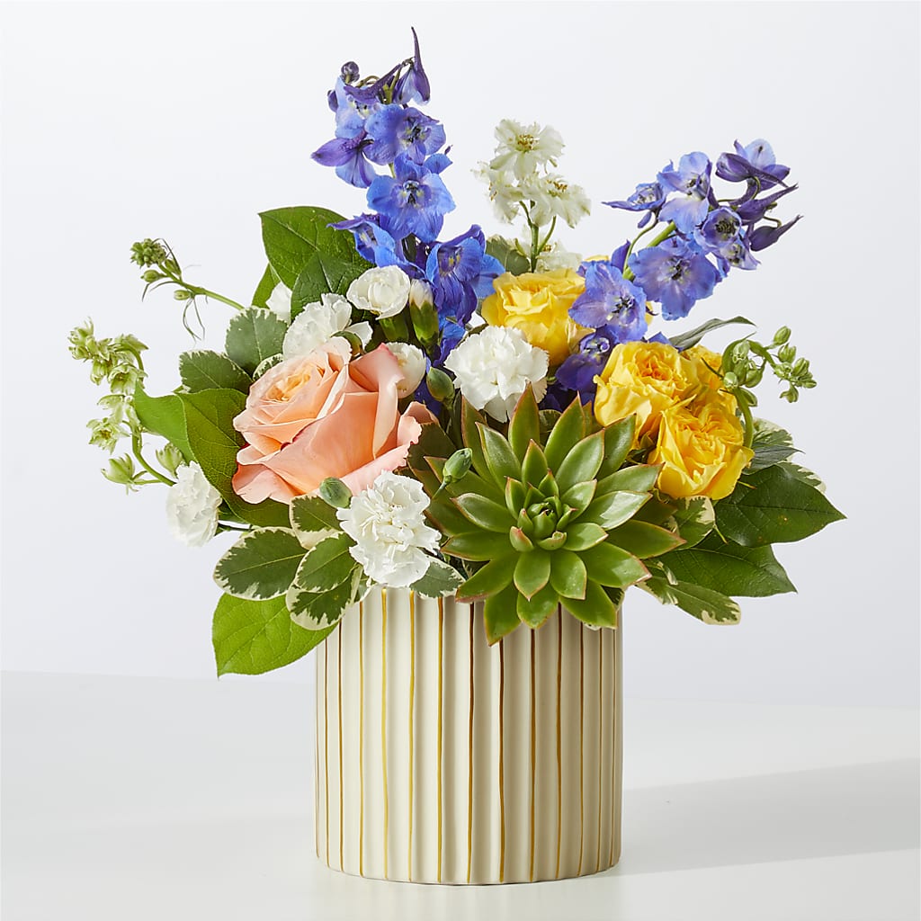 Cobalt Reverie Bouquet – Willow Blooms Floral, Marlin TX