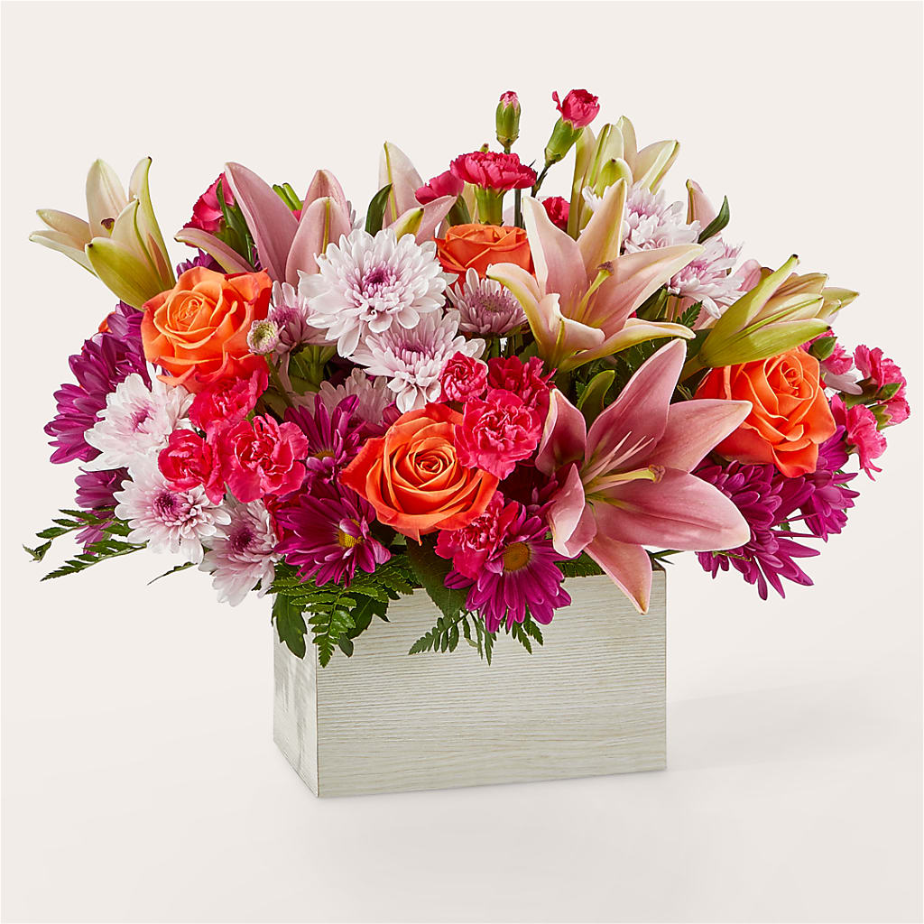 Light of My Life Box Bouquet – Willow Blooms Floral, Marlin TX