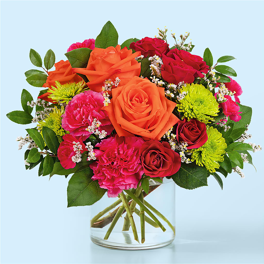 Colorful Carnival Bouquet – Willow Blooms Floral, Marlin TX