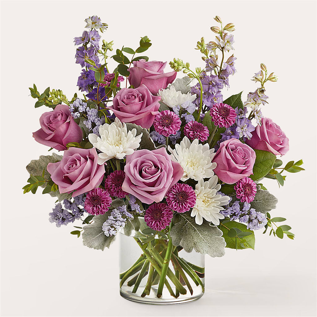 Violet Frost Bouquet – Willow Blooms Floral, Marlin TX