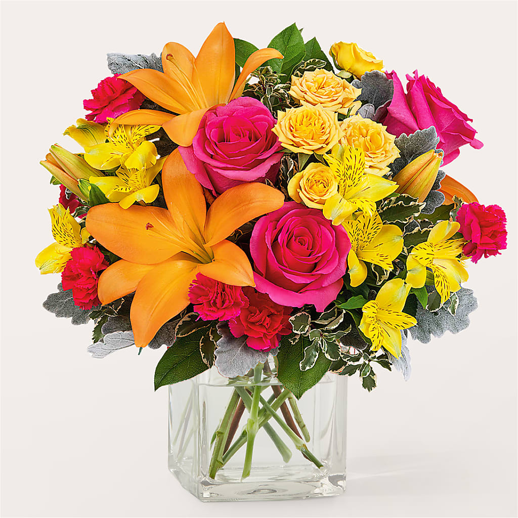 To the Tropics Bouquet – Willow Blooms Floral, Marlin TX