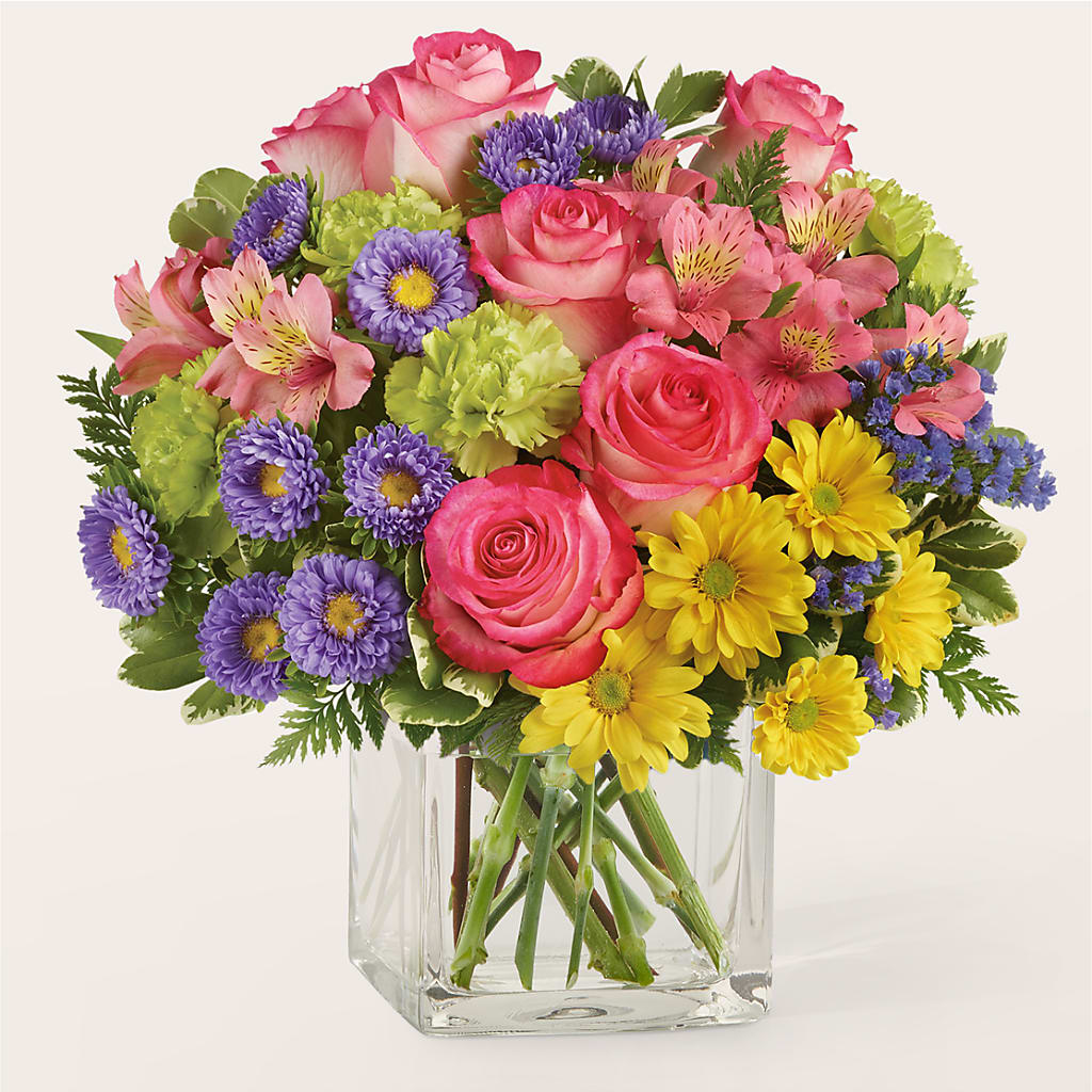 Candy Jar Bouquet – Willow Blooms Floral, Marlin TX