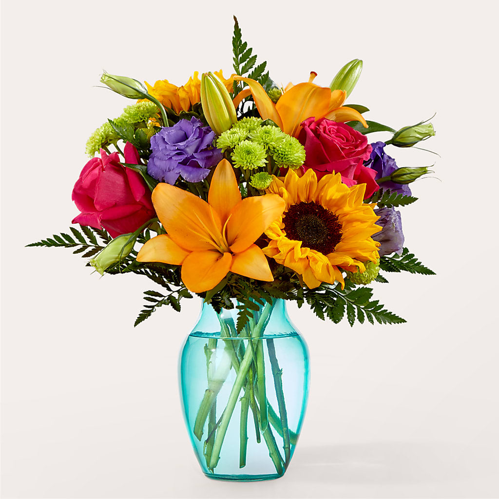 Double Rainbow Bouquet – Willow Blooms Floral, Marlin TX