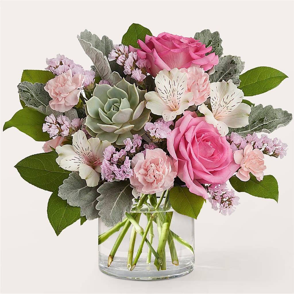 Dusty Rose Bouquet – Willow Blooms Floral, Marlin TX