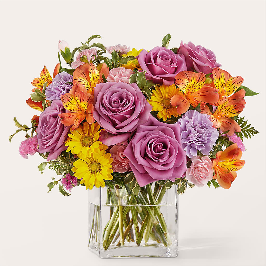 Shades of Happiness Bouquet – Willow Blooms Floral, Marlin TX