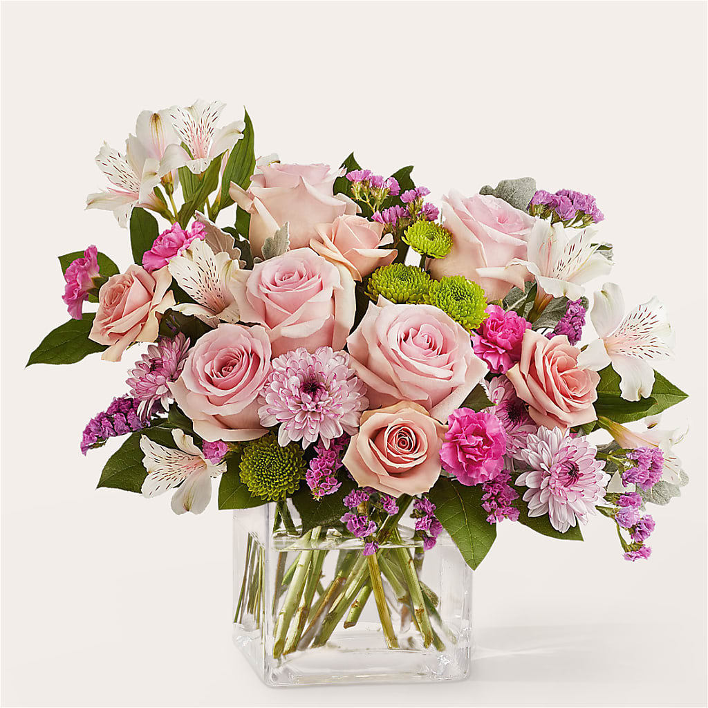 Pink Suede Bouquet – Willow Blooms Floral, Marlin TX