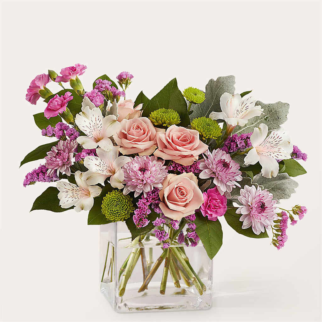 Pink Suede Bouquet – Willow Blooms Floral, Marlin TX