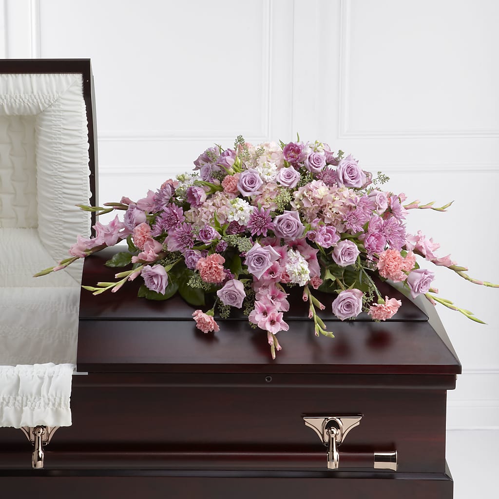 Immorata Casket Spray – Willow Blooms Floral, Marlin TX