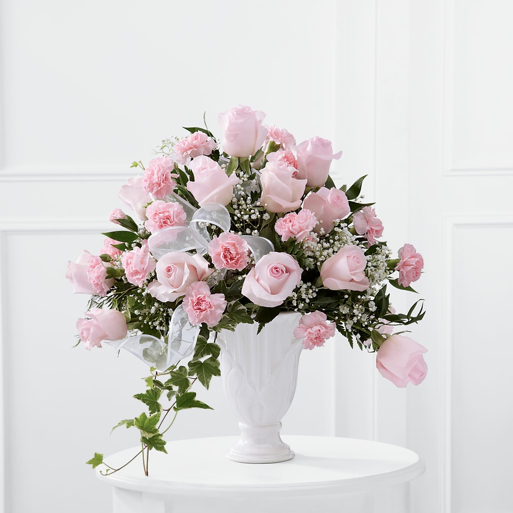 Deepest Sympathy Arrangement – Willow Blooms Floral, Marlin TX