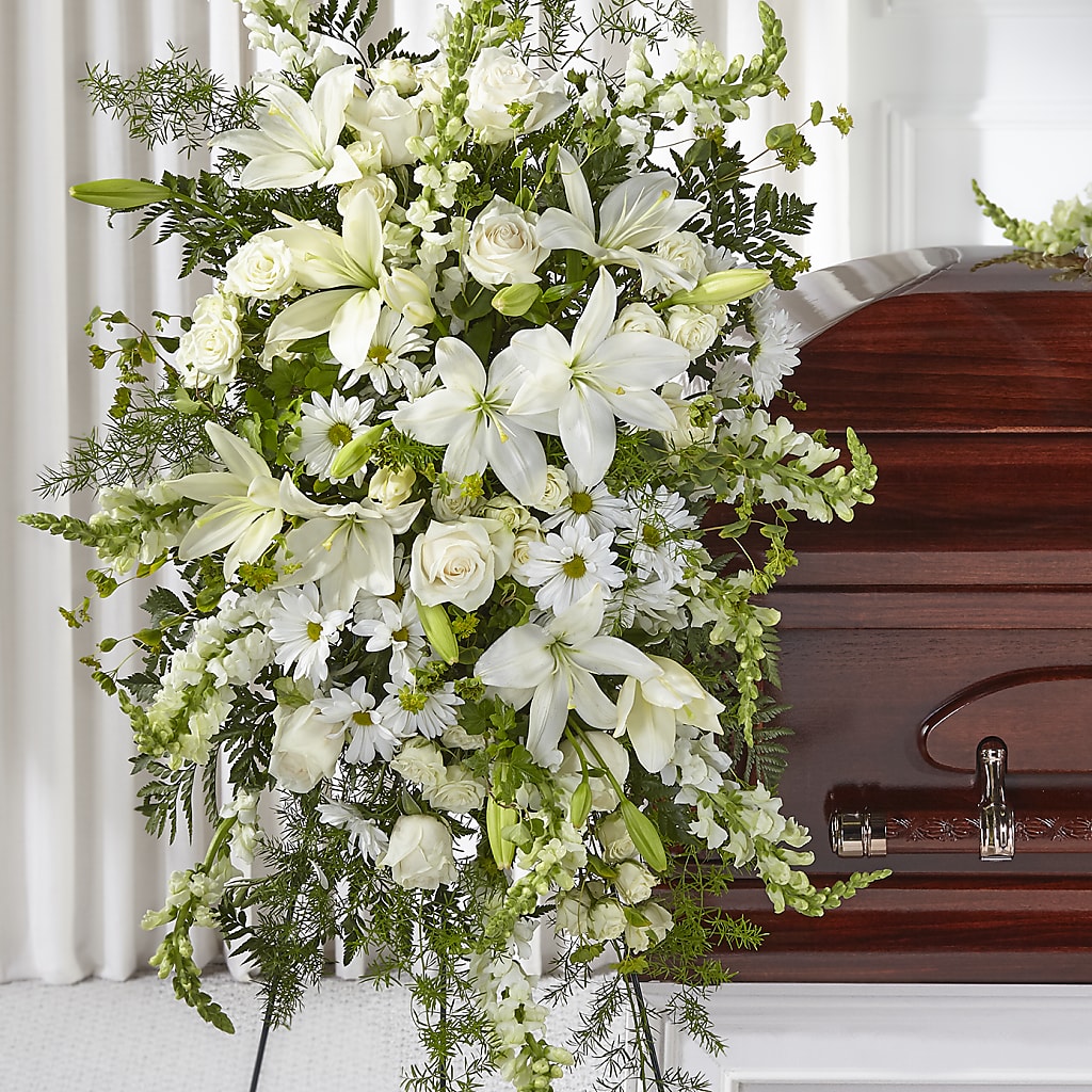 Loving Thoughts Standing Spray – Willow Blooms Floral, Marlin TX
