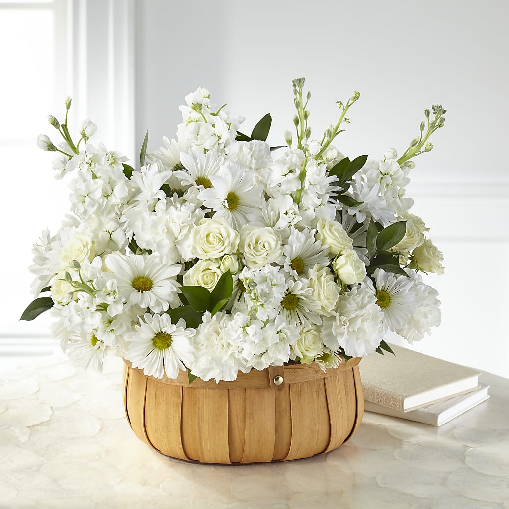Graceful Garden Basket – Willow Blooms Floral, Marlin TX