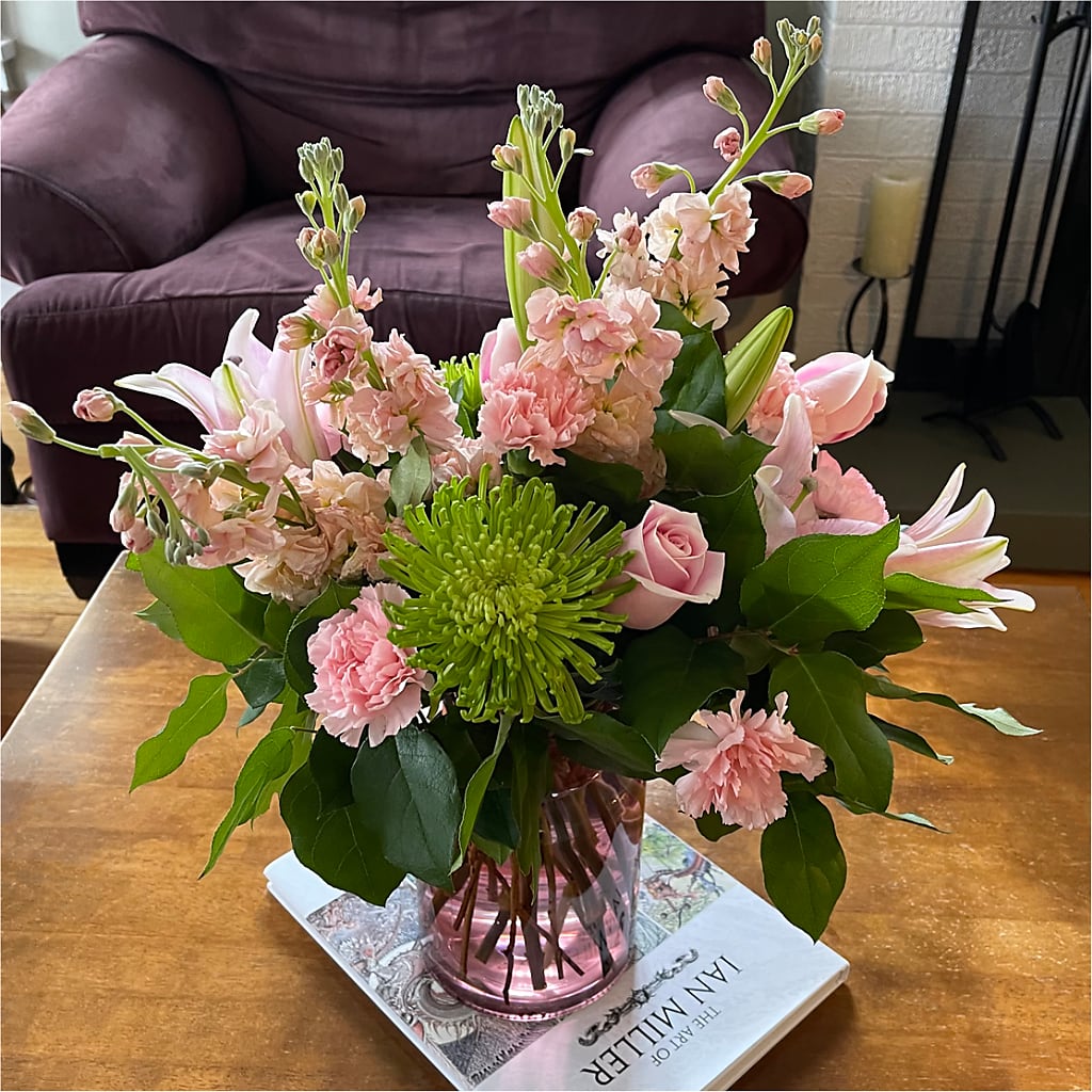 Pretty in Pink Bouquet – Willow Blooms Floral, Marlin TX