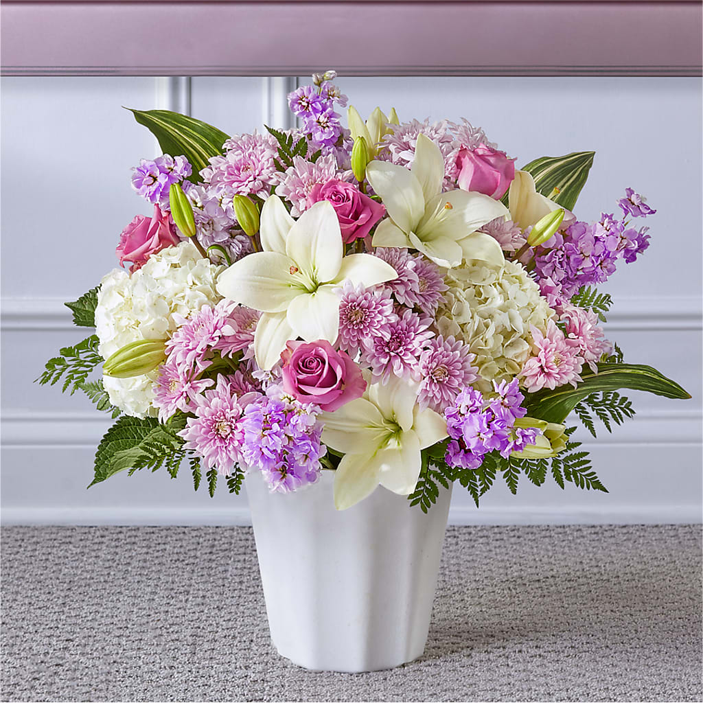 Heaven Sent Floor Basket – Willow Blooms Floral, Marlin TX