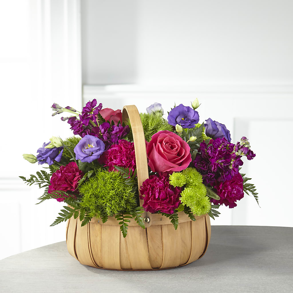 Serene Sanctuary Basket – Willow Blooms Floral, Marlin TX