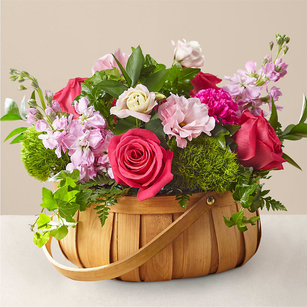 Radiance in Bloom Basket – Willow Blooms Floral, Marlin TX
