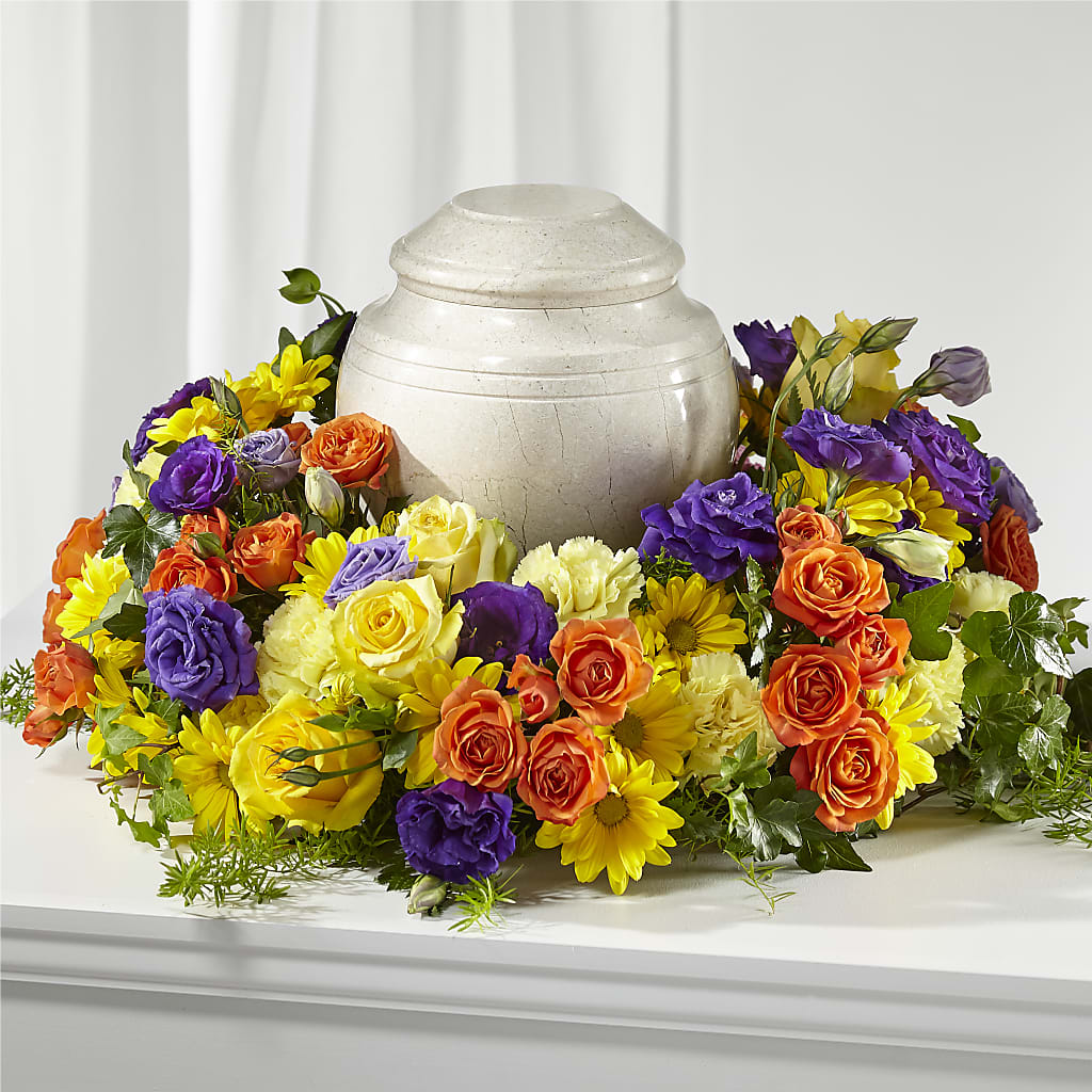 Blossoms of Remembrance Cremation Adornment – Willow Blooms Floral, Marlin TX