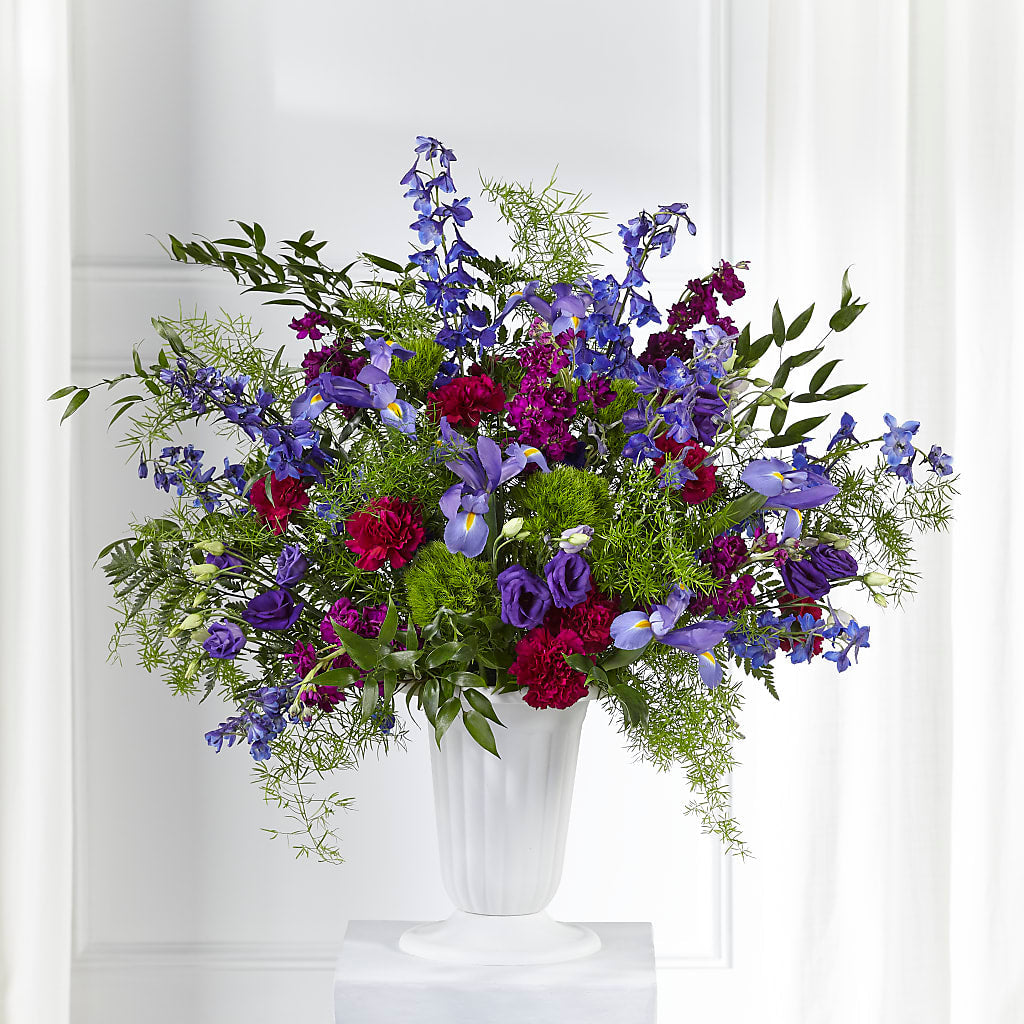 Memorial of Life Arrangement – Willow Blooms Floral, Marlin TX