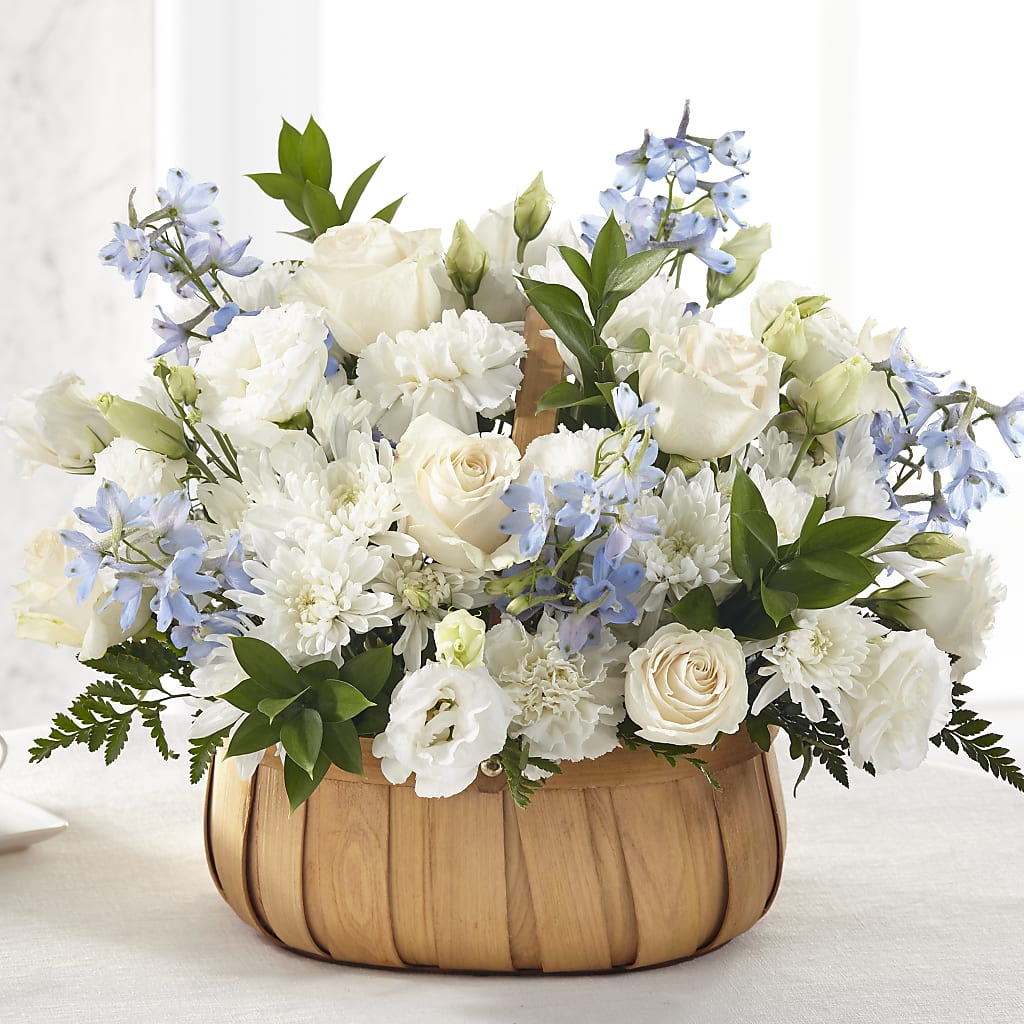 Sincerely Heartfelt Basket – Willow Blooms Floral, Marlin TX