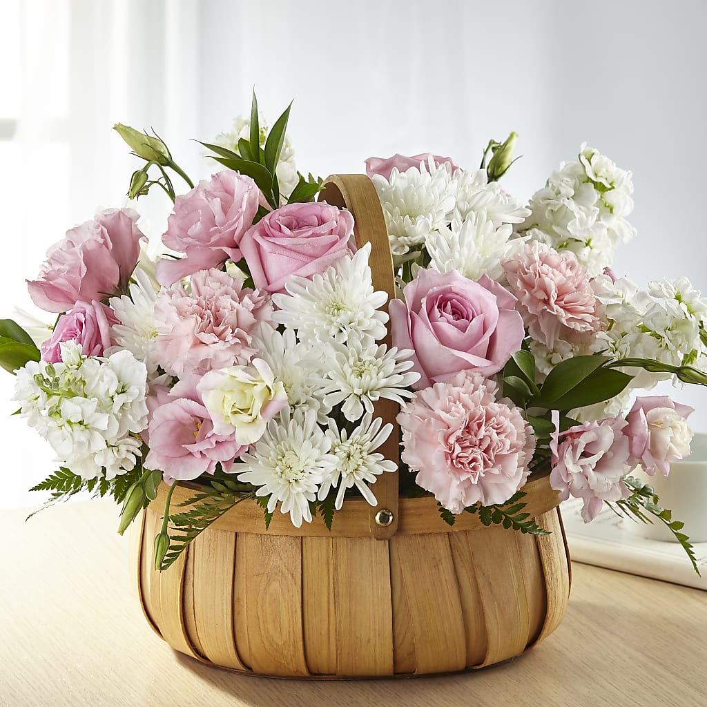 Always Graceful Basket – Willow Blooms Floral, Marlin TX