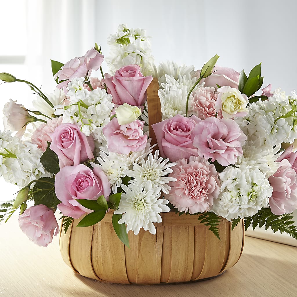 Always Graceful Basket – Willow Blooms Floral, Marlin TX