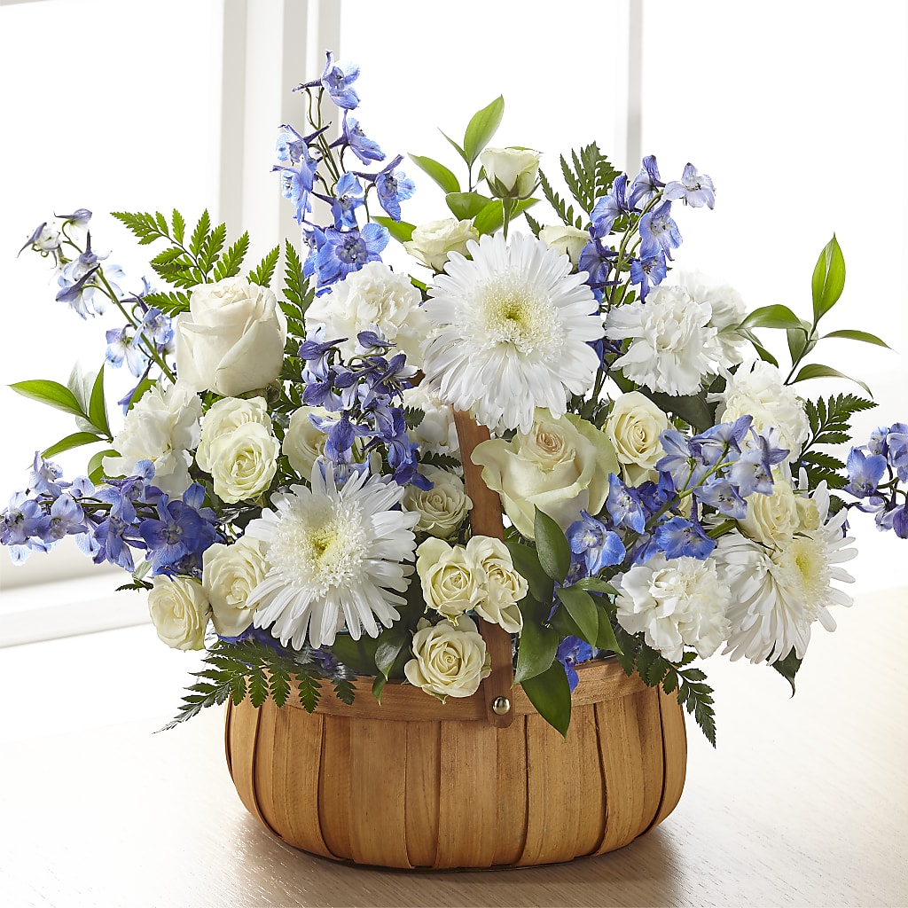 Harmony & Grace Basket – Willow Blooms Floral, Marlin TX