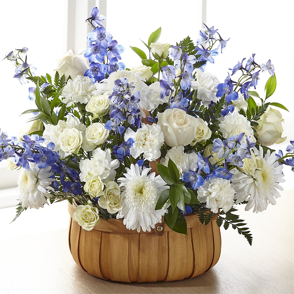 Harmony & Grace Basket – Willow Blooms Floral, Marlin TX