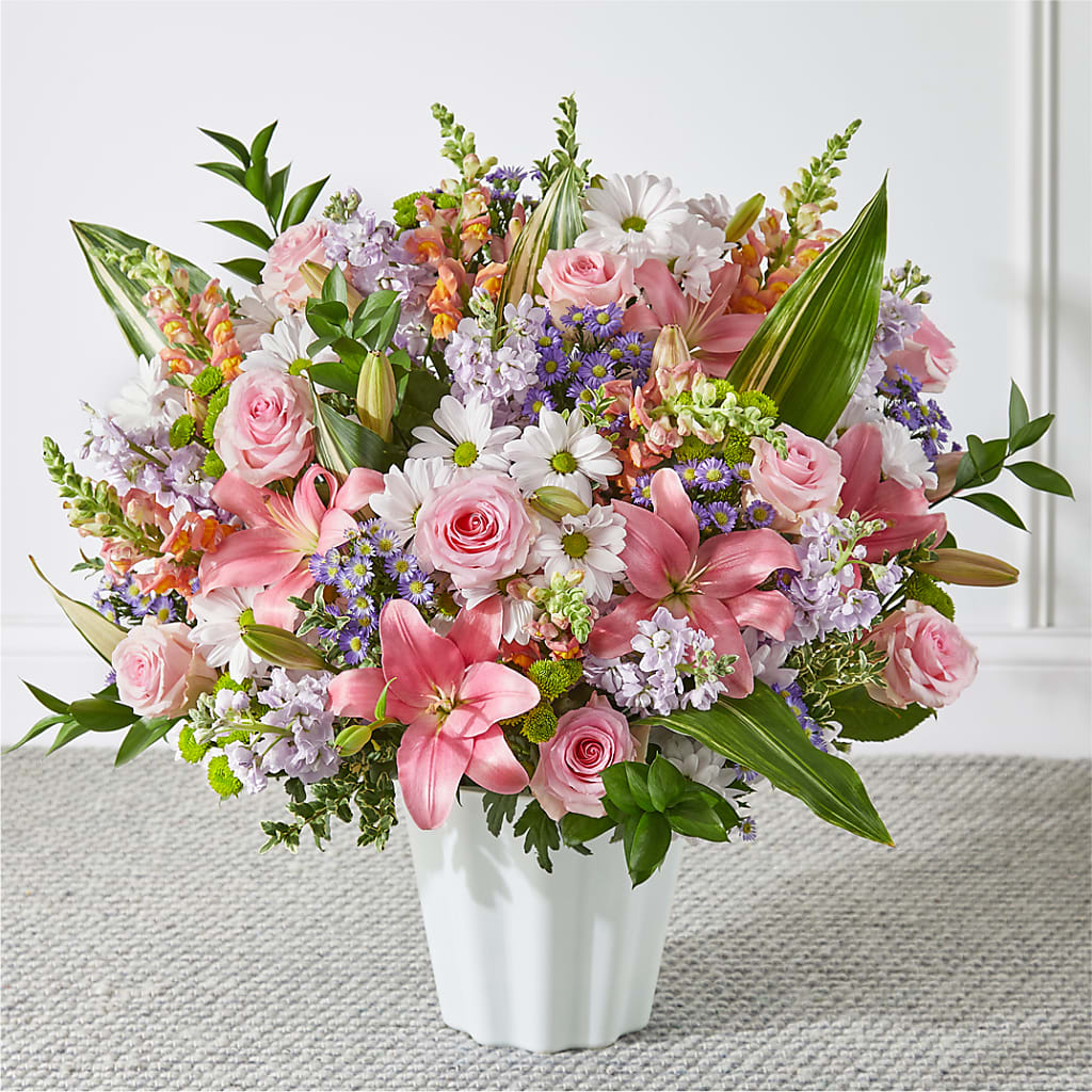 Abundant Compassion Floor Basket – Willow Blooms Floral, Marlin TX