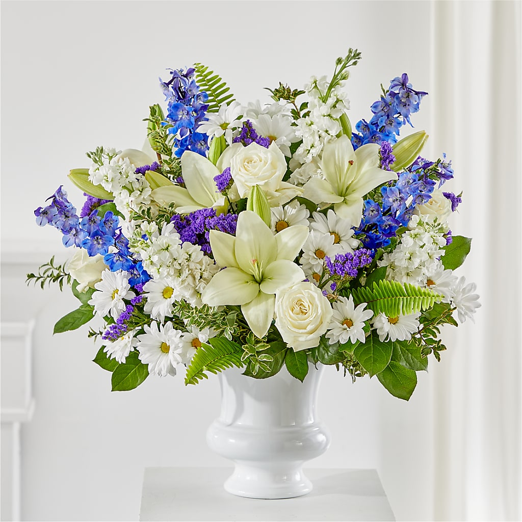 Expressions of Hope Urn Arrangement – Willow Blooms Floral, Marlin TX