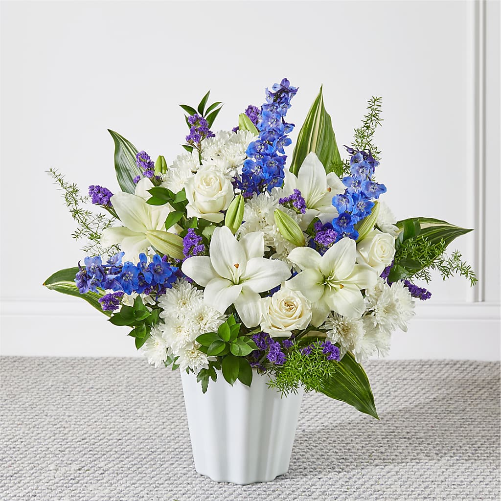 Take Comfort Floor Basket – Willow Blooms Floral, Marlin TX