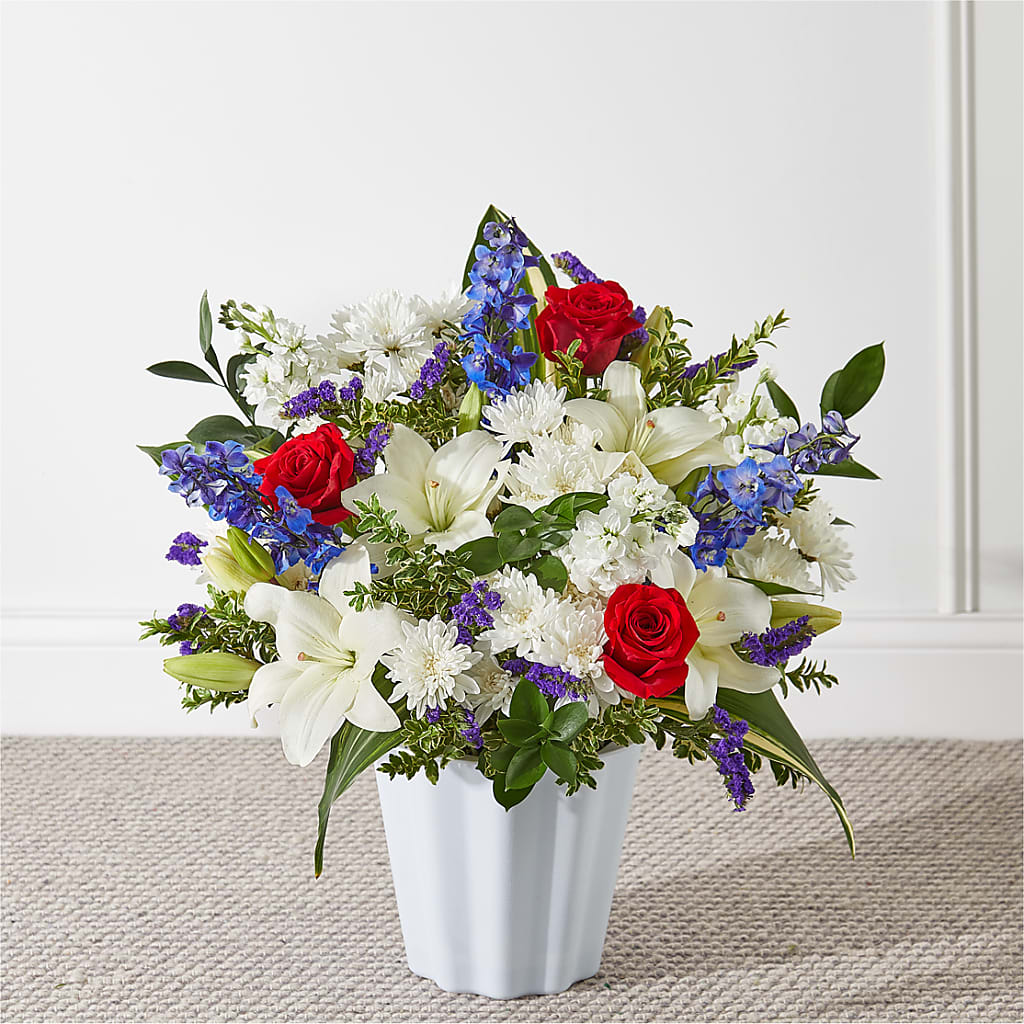 Consoled Floor Basket – Willow Blooms Floral, Marlin TX