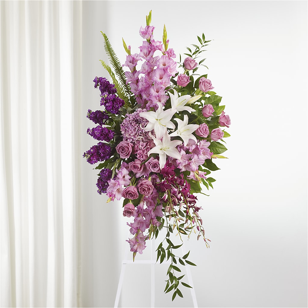 Never Alone Standing Spray – Willow Blooms Floral, Marlin TX