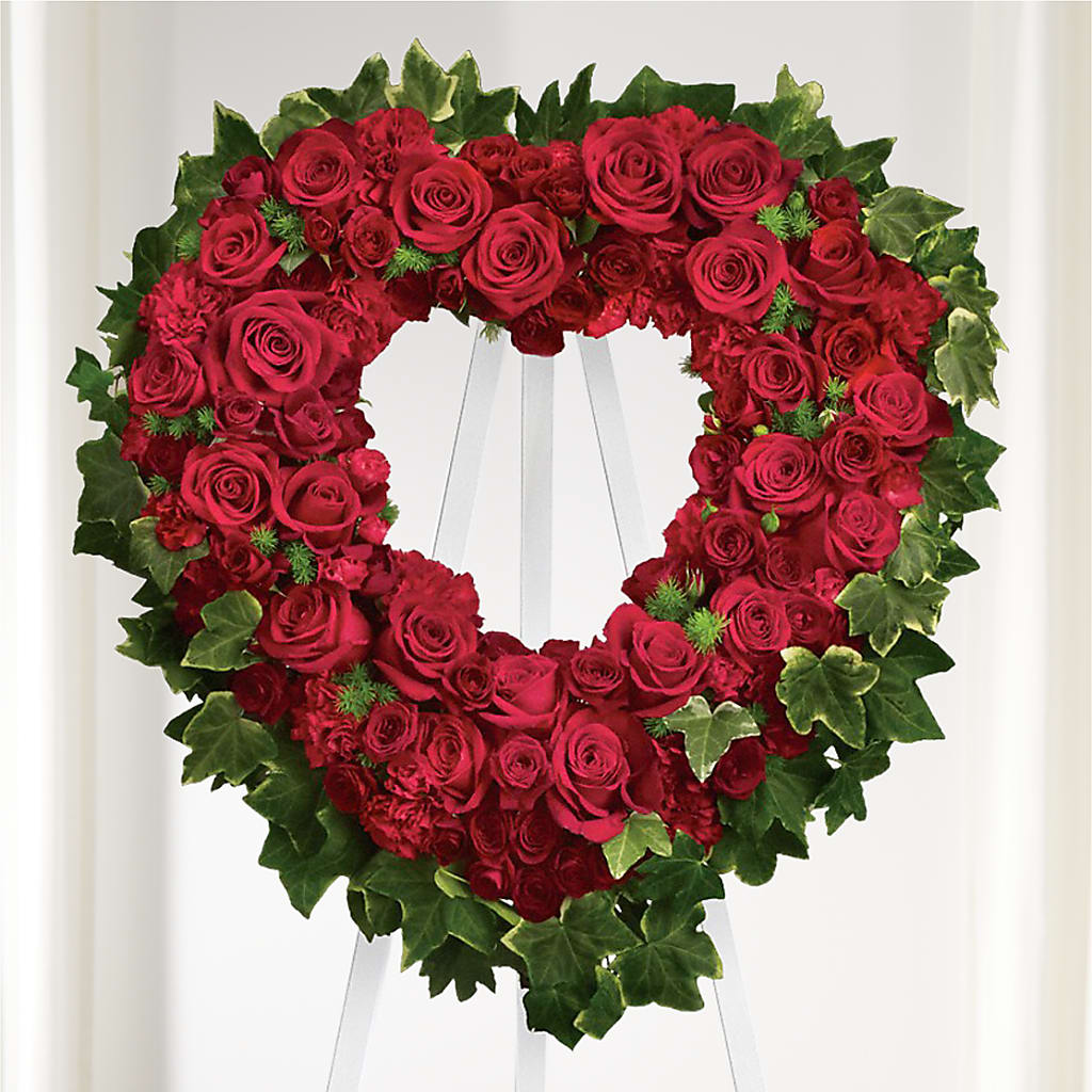 Wholehearted Standing Spray – Willow Blooms Floral, Marlin TX