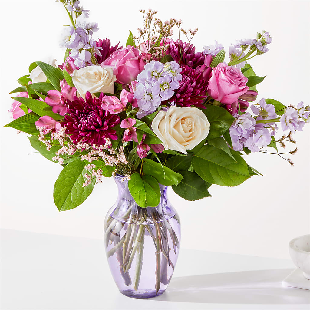 Amethyst Dreams Bouquet – Willow Blooms Floral, Marlin TX