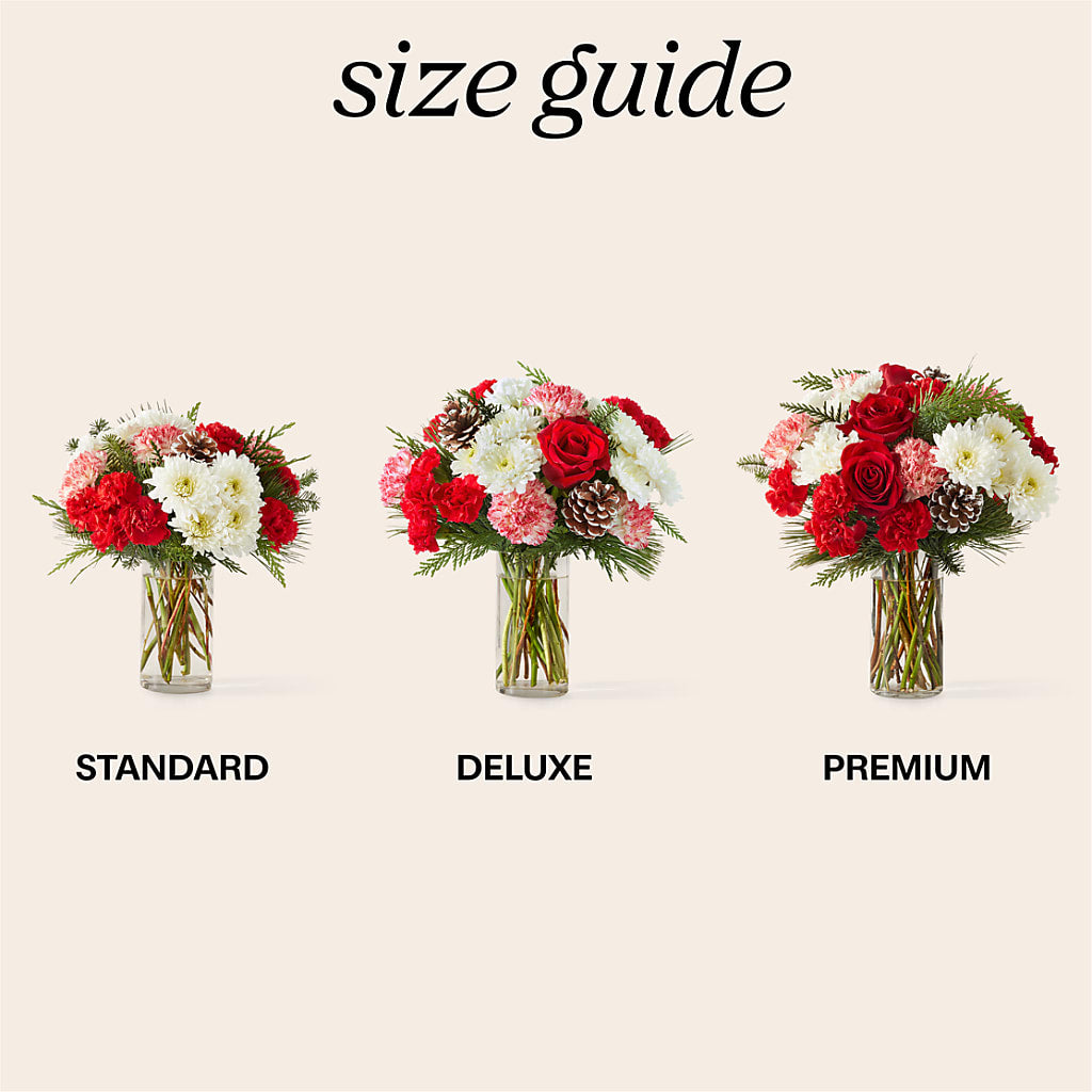Candy Cane Lane Bouquet – Willow Blooms Floral, Marlin TX