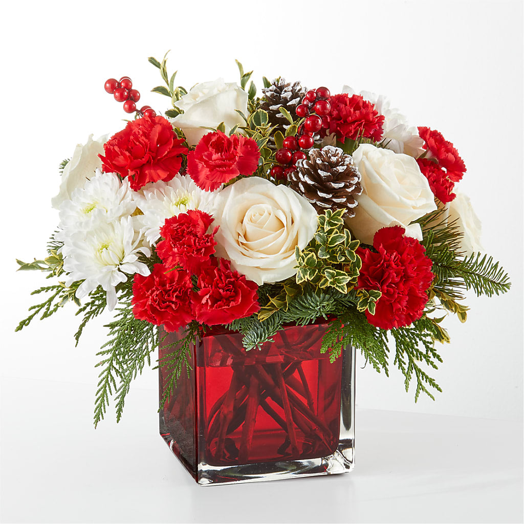 Christmas Market Bouquet – Willow Blooms Floral, Marlin TX