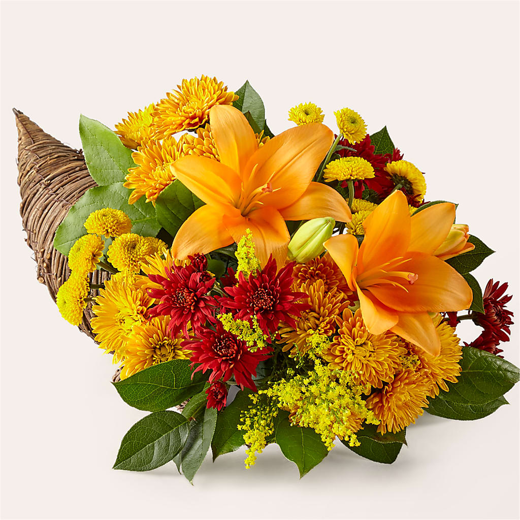 Feast of Color Cornucopia – Willow Blooms Floral, Marlin TX