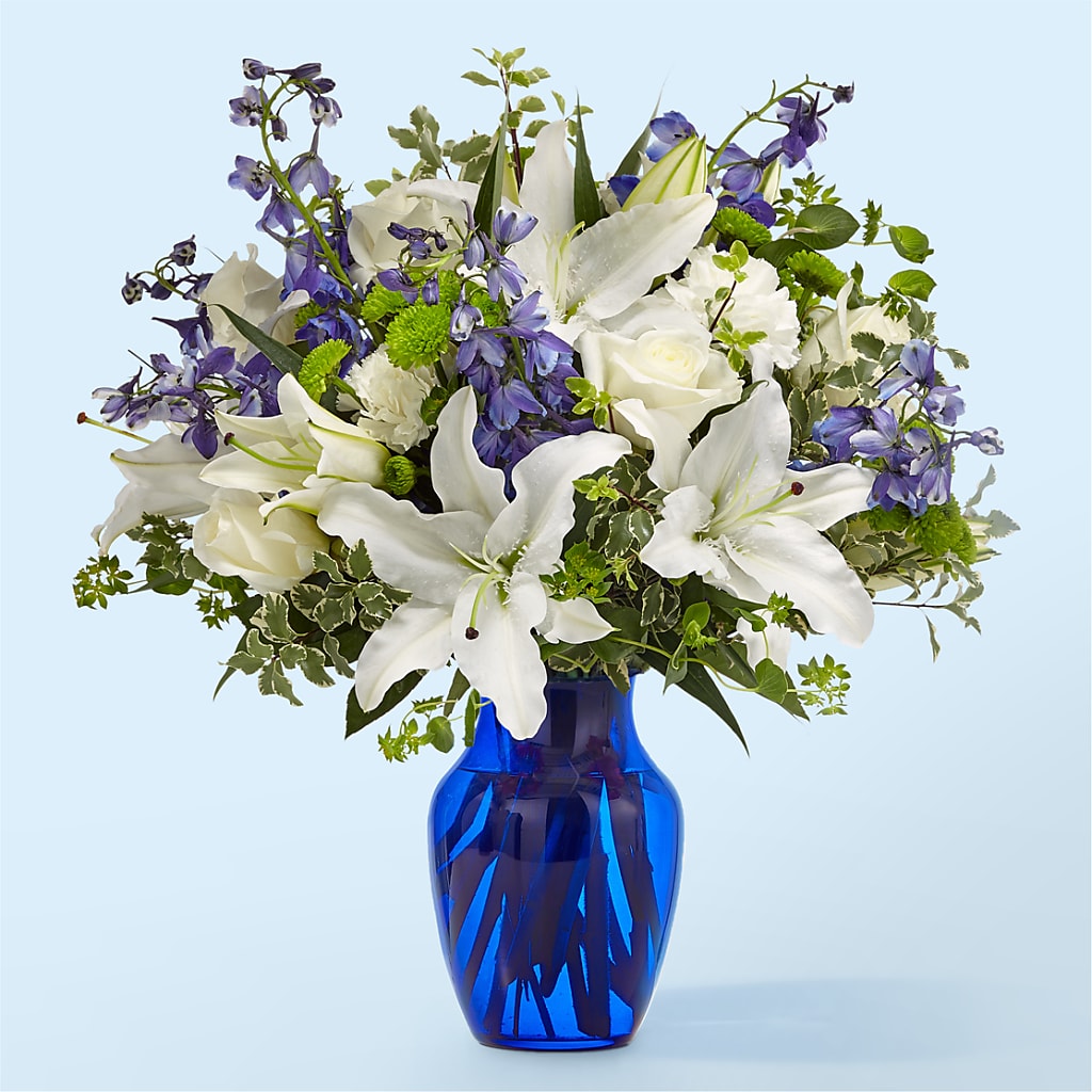 Santorini Bouquet – Willow Blooms Floral, Marlin TX