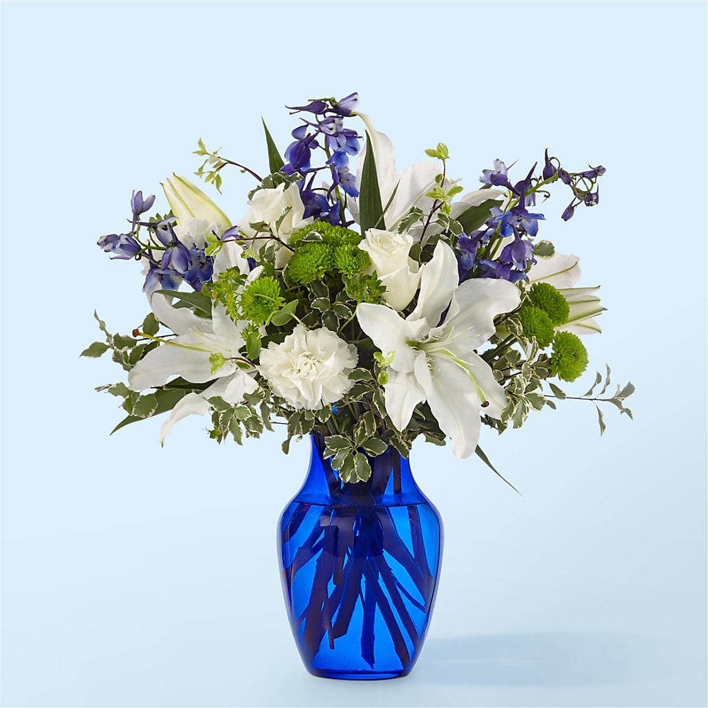 Santorini Bouquet – Willow Blooms Floral, Marlin TX