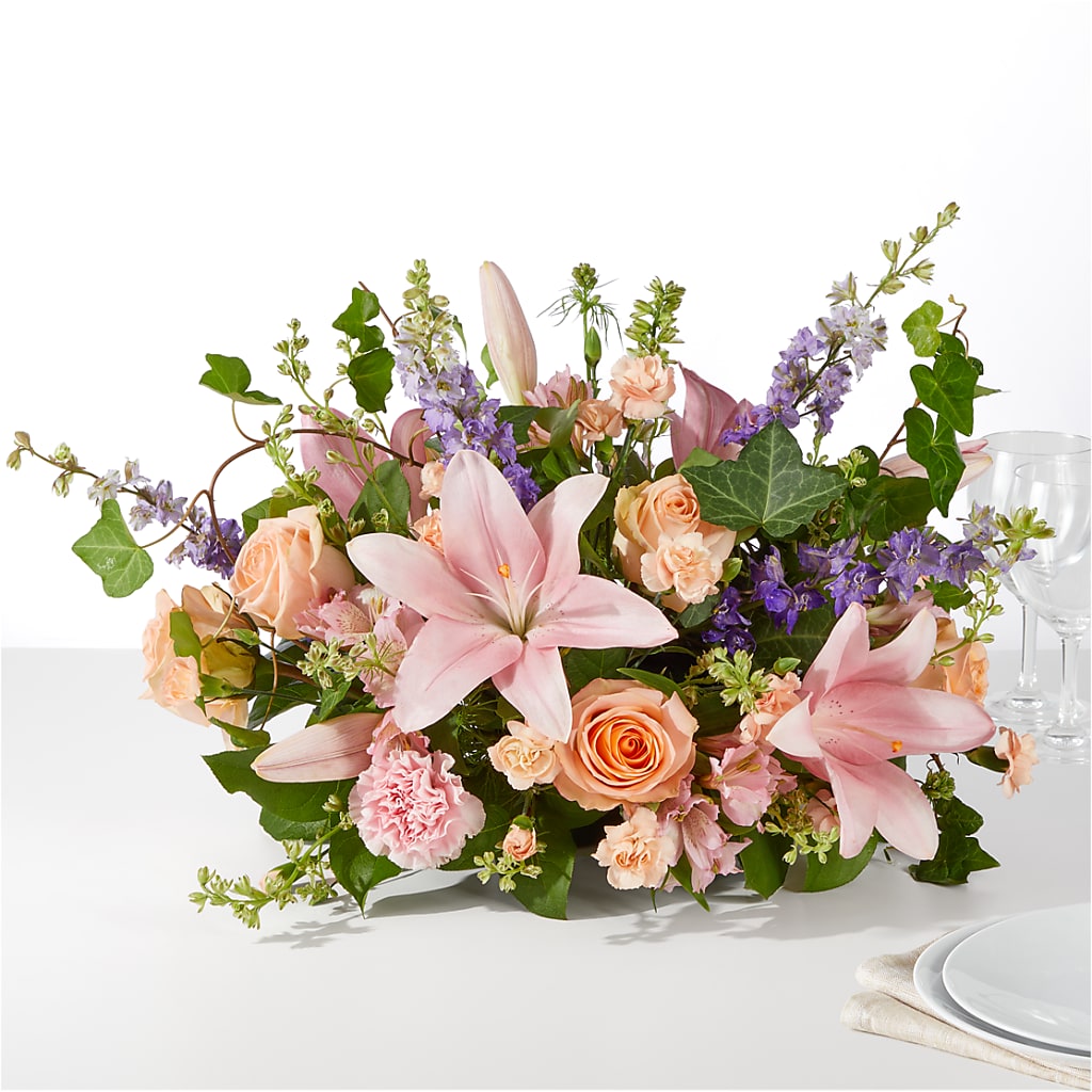 Blossom Time Centerpiece – Willow Blooms Floral, Marlin TX
