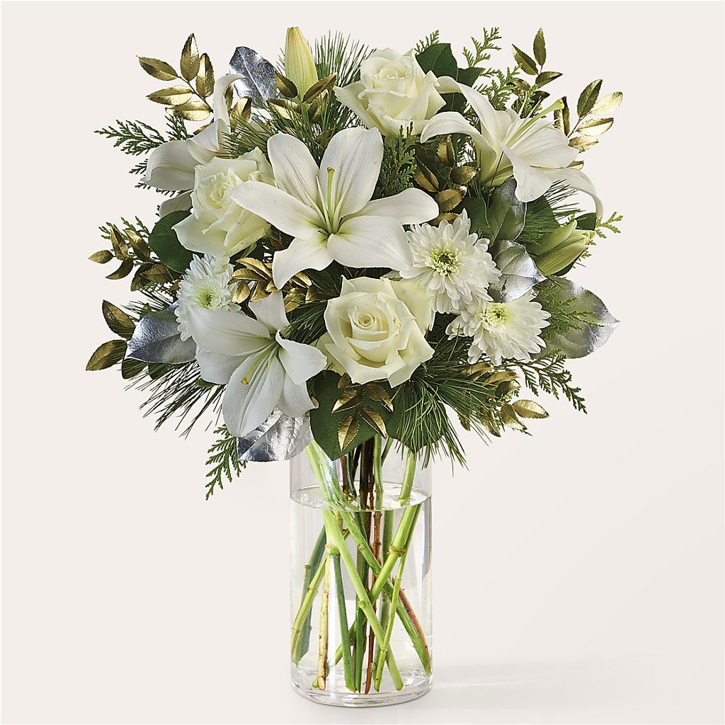 Wintry Mix Bouquet – Willow Blooms Floral, Marlin TX