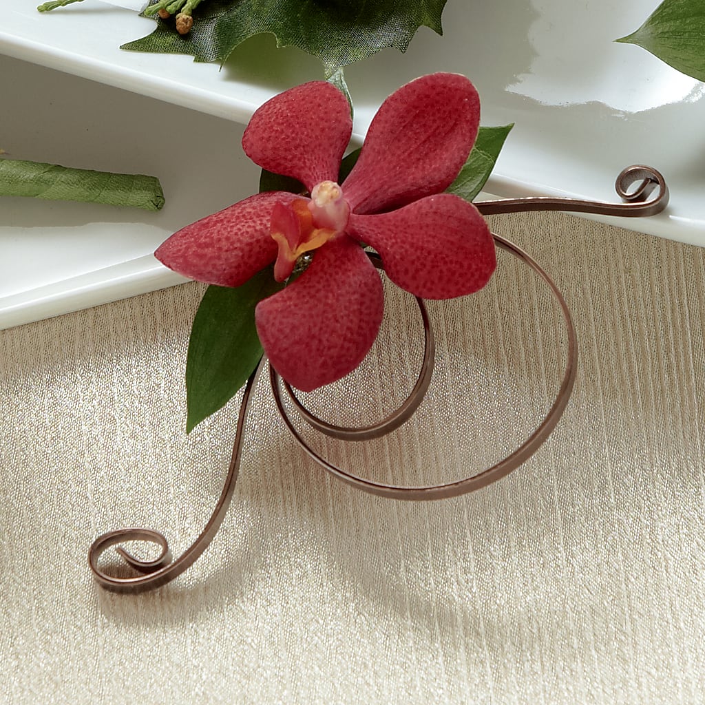 Red Mokara Boutonniere – Willow Blooms Floral, Marlin TX