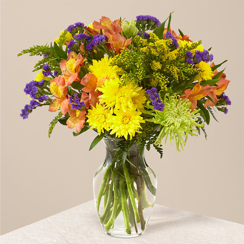 Marmalade Skies Bouquet –  Willow Blooms Floral, Marlin TX