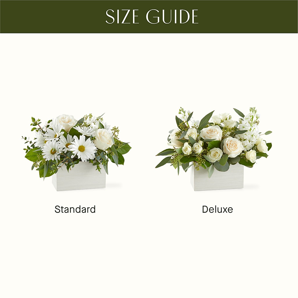 Fresh Linen Box Bouquet –  Willow Blooms Floral, Marlin TX