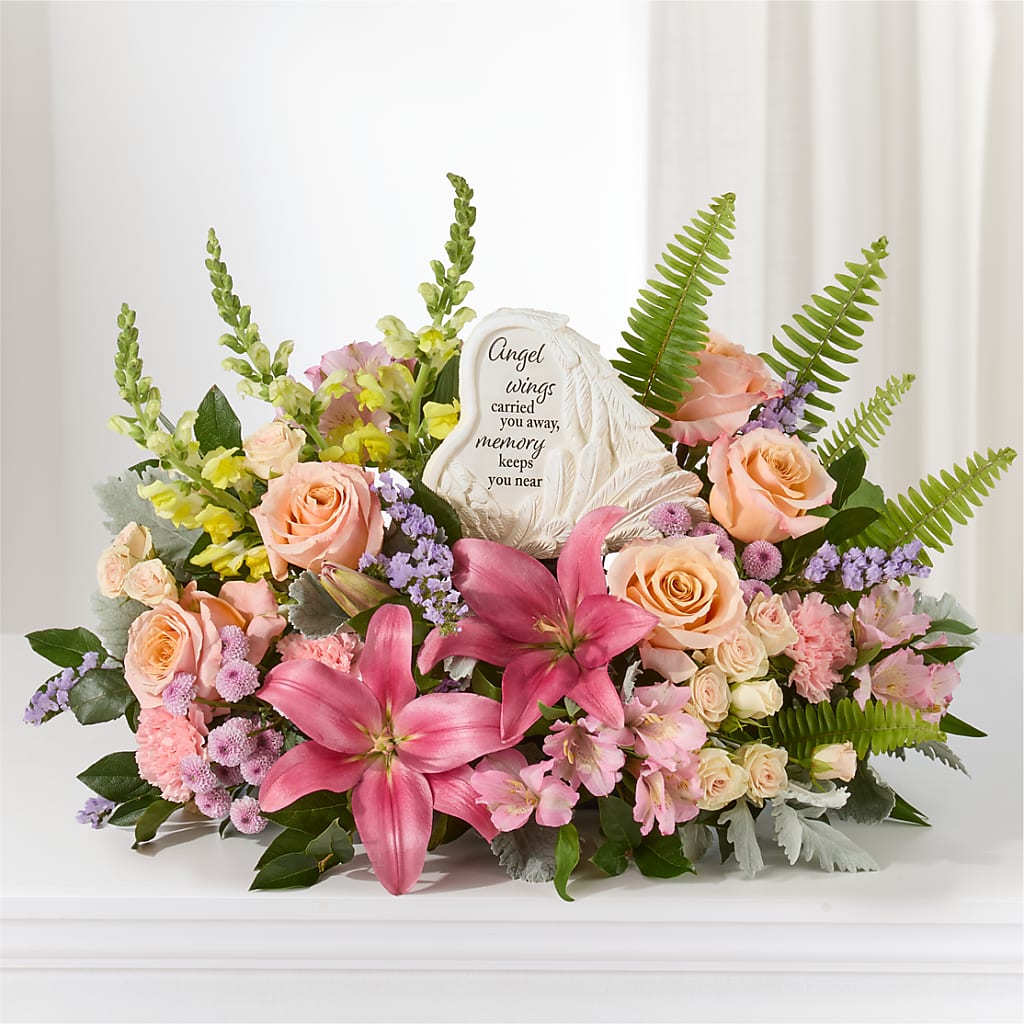 Gentle Light Arrangement –  Willow Blooms Floral, Marlin TX