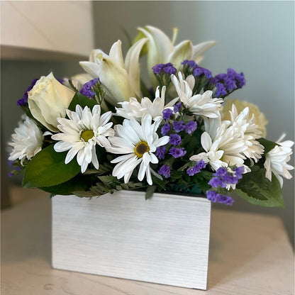 Beyond Blue Box Bouquet –  Willow Blooms Floral, Marlin TX