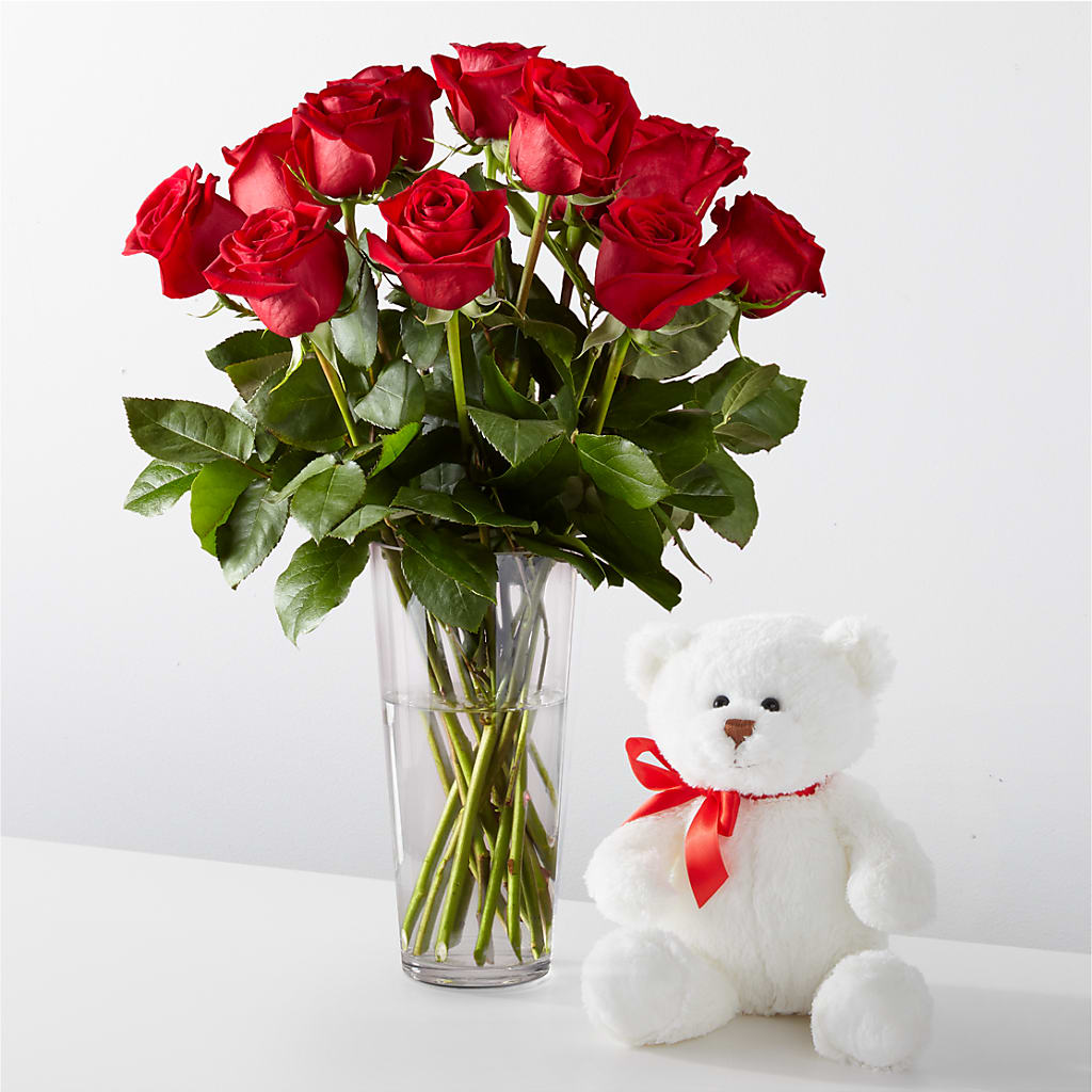 Romantic Long Stem Red Rose Bouquet Bundles –  Willow Blooms Floral, Marlin TX