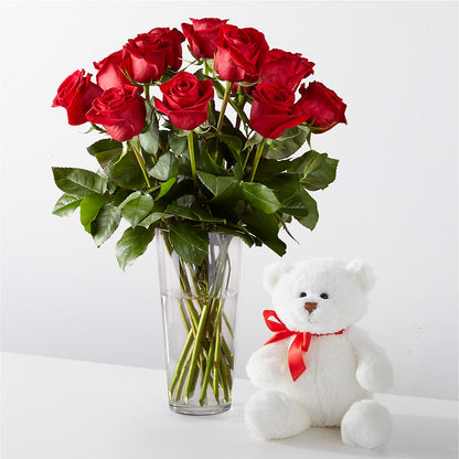 Romantic Long Stem Red Rose Bouquet Bundles –  Willow Blooms Floral, Marlin TX