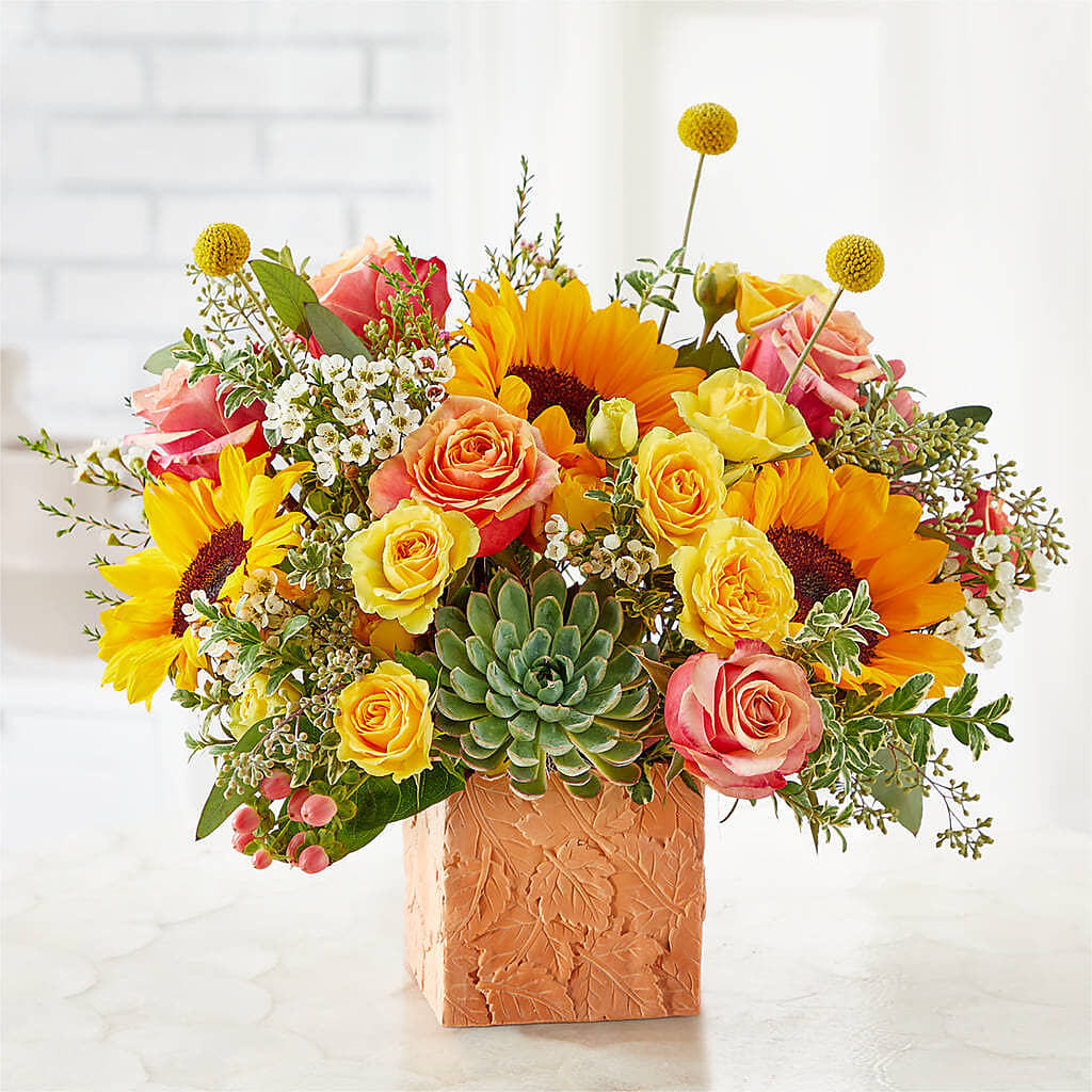 Sunflower Season Bouquet –  Willow Blooms Floral, Marlin TX
